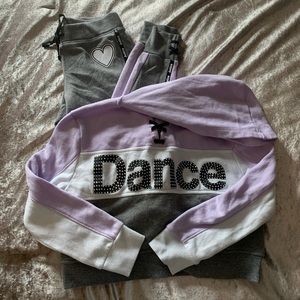 Justice Dance Sweatsuit Set